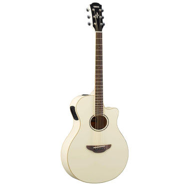 Yamaha Apx 600Vw Guitarra Electroacustica Blanca